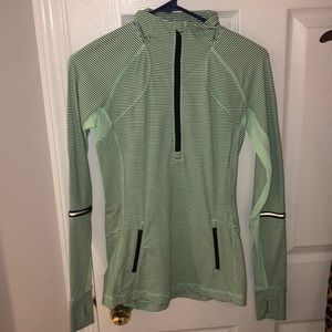 lulu athletic zip up
